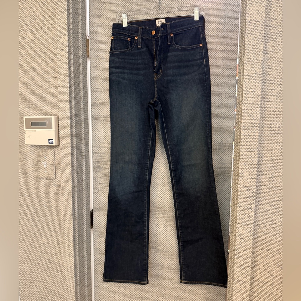 J. Crew curvey full length Demi boot